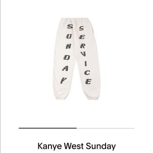 Kanye west sunday service sweatpants